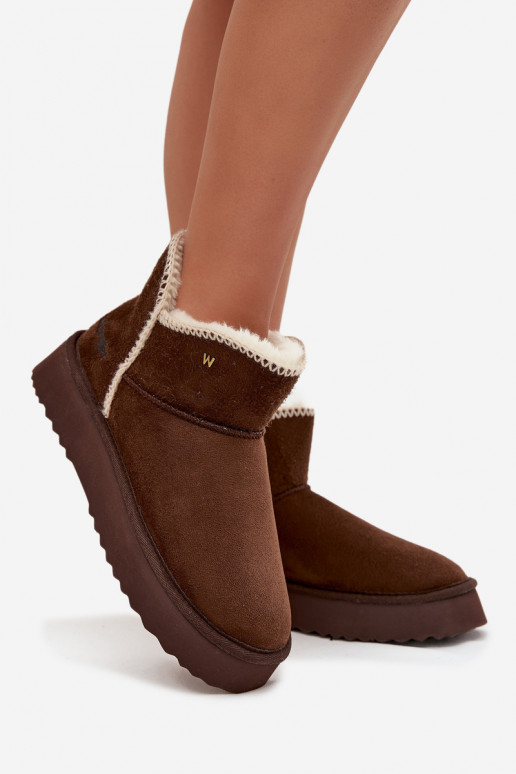 sniego batai Moteriškas su platforma INrangler 20253093.IKU CzekoladoĮe