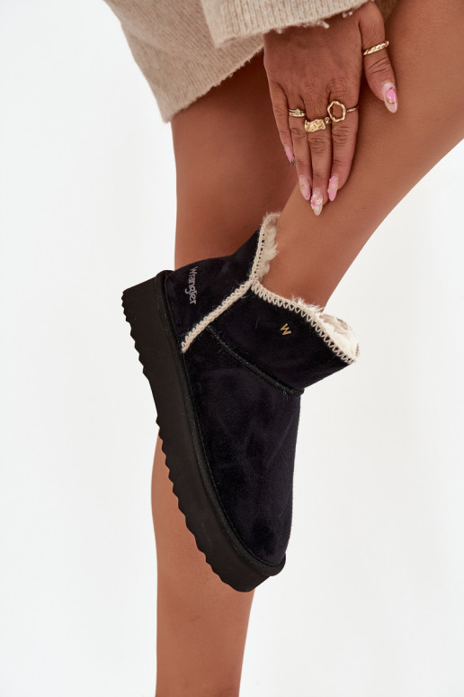 sniego batai Moteriškas su platforma INrangler 20253093.25Y juodos spalvos