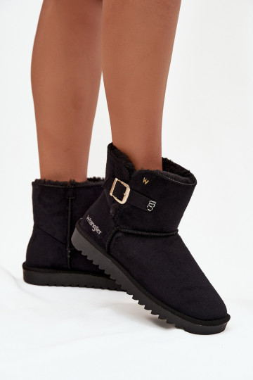 sniego batai Moteriškas su sagtimis INrangler 20253091.25Y juodos spalvos