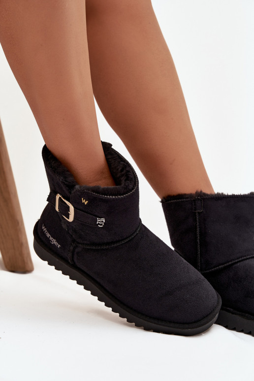 sniego batai Moteriškas su sagtimis INrangler 20253091.25Y juodos spalvos