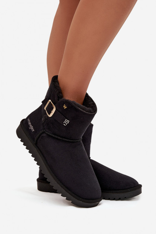 sniego batai Moteriškas su sagtimis INrangler 20253091.25Y juodos spalvos