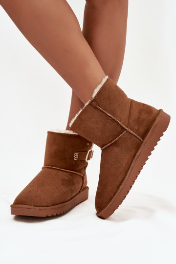 sniego batai Moteriškas su sagtimis INrangler 20253091.37B rudos spalvos 2