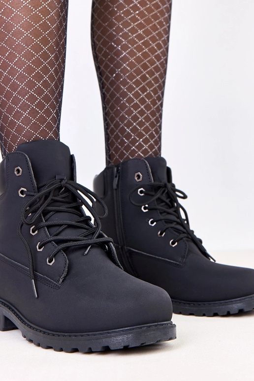 Juodi moteriški šilti traperiai su...