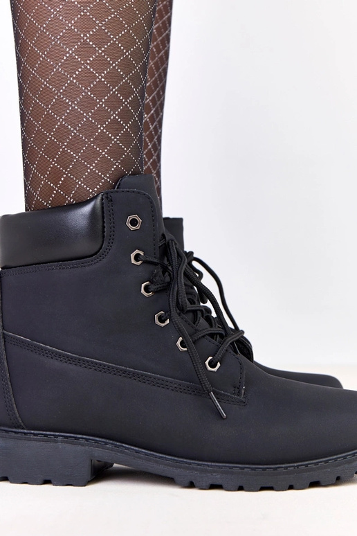 Juodi moteriški šilti traperiai su...