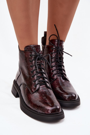 su lako efektu Oda Moteriški aulinukai Klocke D&A LZ52-954 bordo spalvos