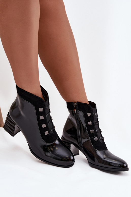 Oda su lako efektu Moteriški aulinukai D&A MR52-144 juodos spalvos