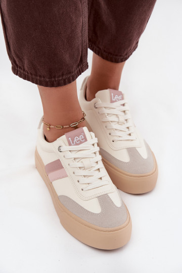 Sneakers modelio batai Moteriškas LEE AILANI INOMEN LOIN 50253004.02A Zgaszona Biel