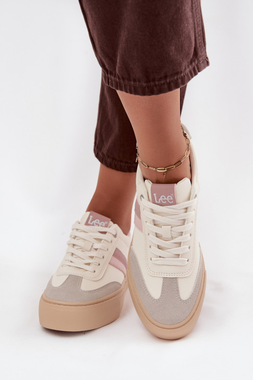 Sneakers modelio batai Moteriškas LEE AILANI INOMEN LOIN 50253004.02A Zgaszona Biel