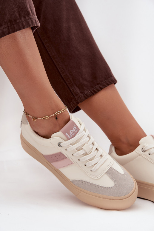 Sneakers modelio batai Moteriškas LEE AILANI INOMEN LOIN 50253004.02A Zgaszona Biel