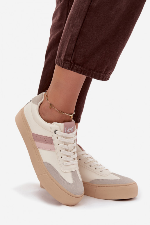 Sneakers modelio batai Moteriškas LEE AILANI INOMEN LOIN 50253004.02A Zgaszona Biel