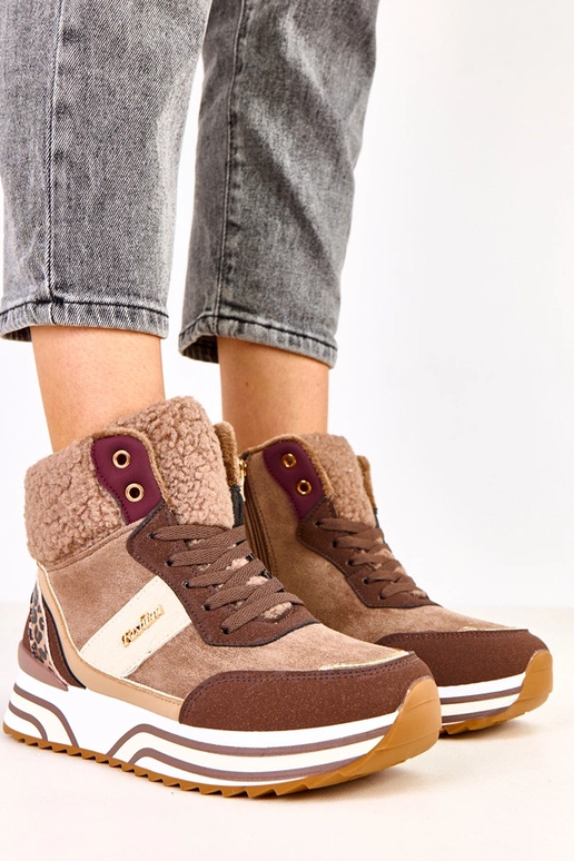 Rudi aukšti šilti sportiniai bateliai...