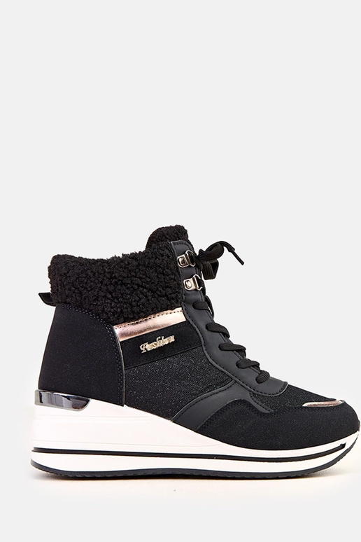 Juodi aukšti šilti sportiniai...