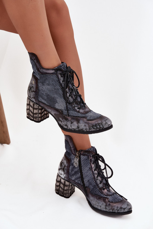 Oda Moteriški aulinukai Tai turiciejka 06989-03 pilkos spalvos