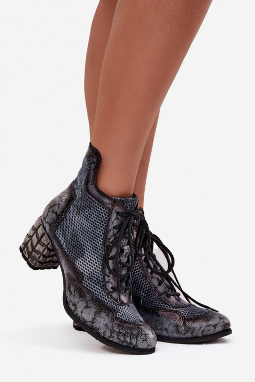 Oda Moteriški aulinukai Tai turiciejka 06989-03 pilkos spalvos