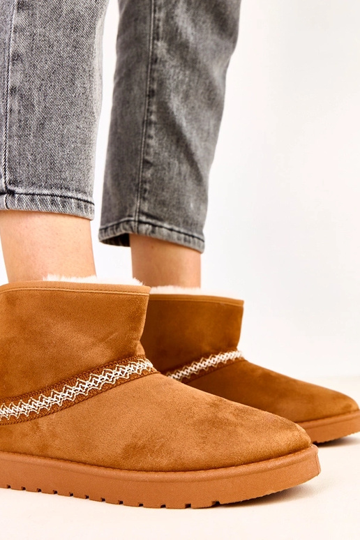 Karameliniai žemi sniego batai iš...