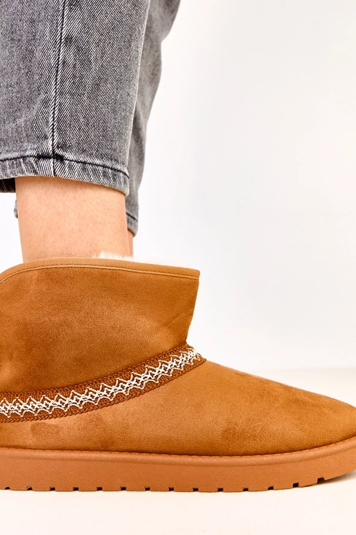 Karameliniai žemi sniego batai iš...