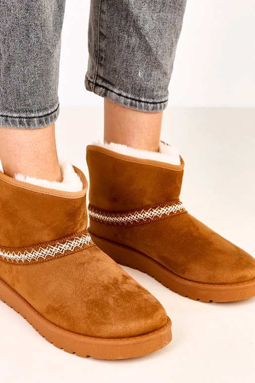 Karameliniai žemi sniego batai iš...