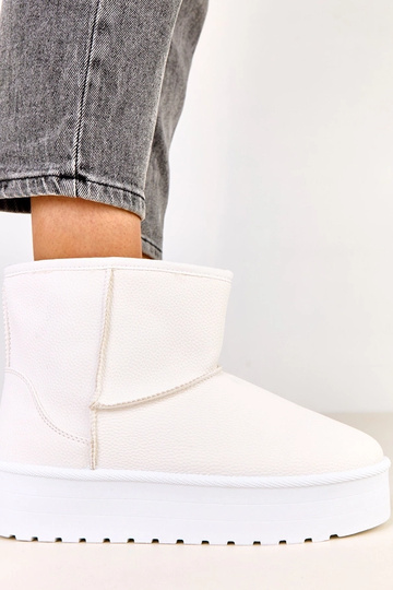 Balti žemi sniego batai su...