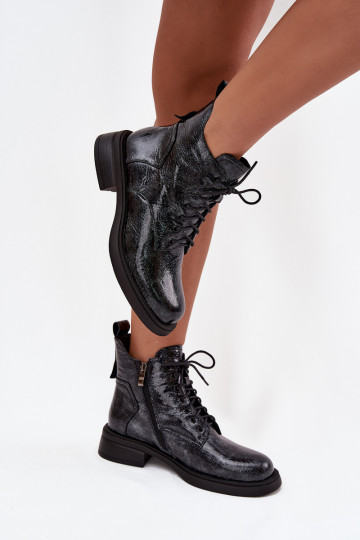 su lako efektu Oda Moteriški aulinukai Klocke D&A LZ52-954 tamsiai mėlynos spalvos