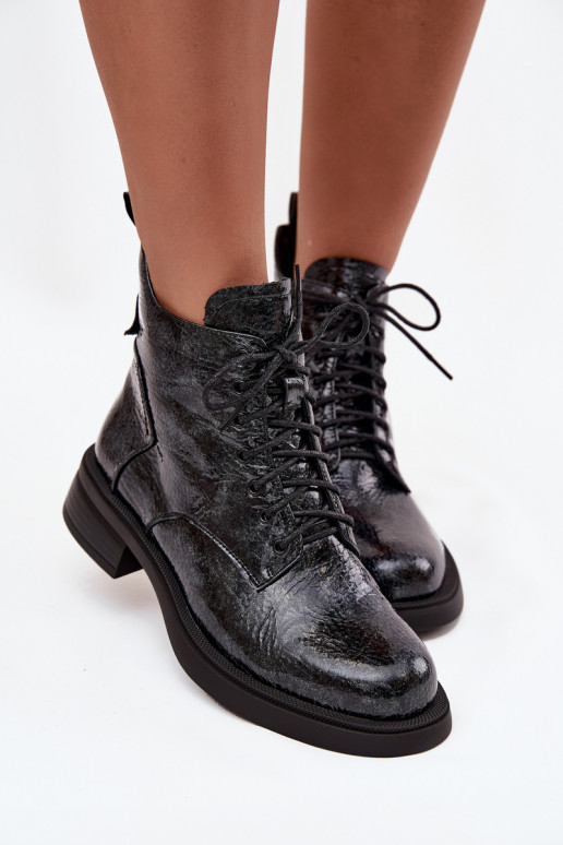 su lako efektu Oda Moteriški aulinukai Klocke D&A LZ52-954 tamsiai mėlynos spalvos