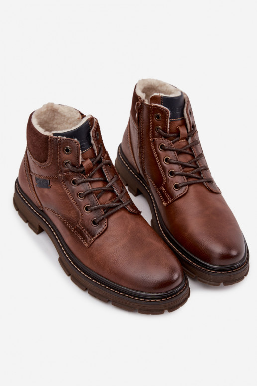 batai Vyriški pašiltinti INrangler 20253034.JCU rudos spalvos