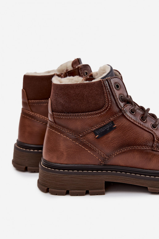 batai Vyriški pašiltinti INrangler 20253034.JCU rudos spalvos