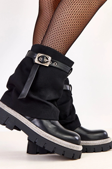 Juodi aulinukai su atverstu...