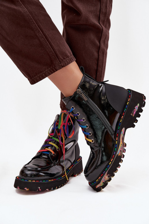 Oda su lako efektu Moteriški aulinukai Artiker 57C0064 juodos spalvos