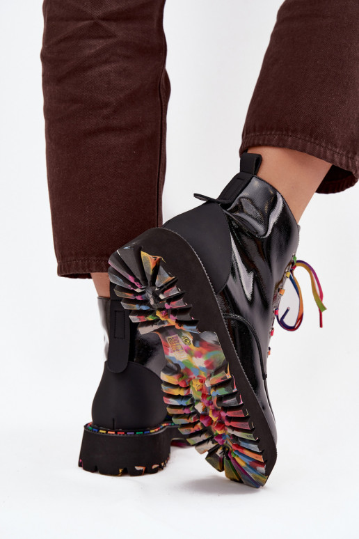 Oda su lako efektu Moteriški aulinukai Artiker 57C0064 juodos spalvos