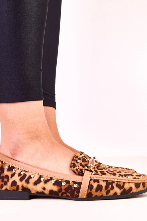 Leopardo rašto balerinų tipo bateliai...