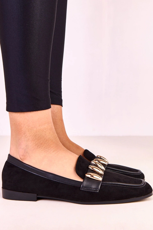 Juodi elegantiški balerinų tipo...