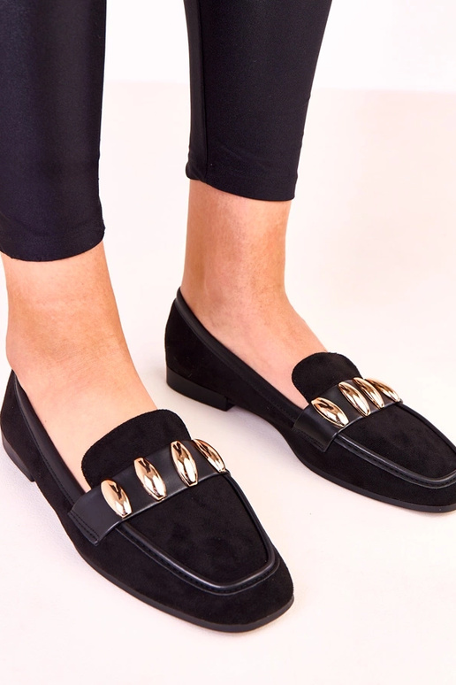 Juodi elegantiški balerinų tipo...