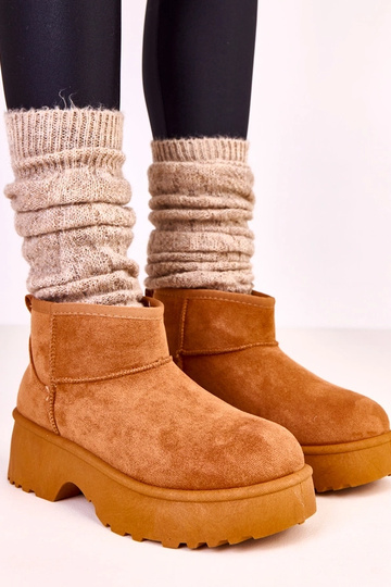 Rudi žemi sniego batai iš...