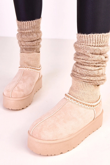 Smėliniai žemi sniego batai... 2