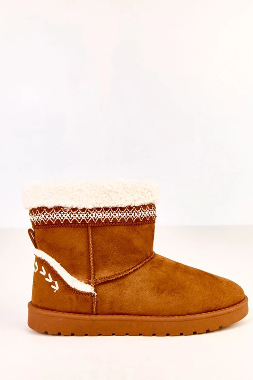 Karameliniai žemi sniego batai su...