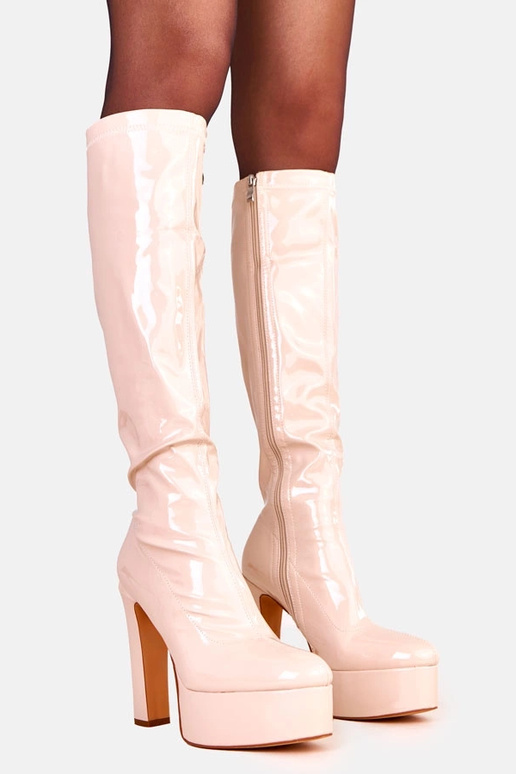 Smėliniai lakiniai aukštakulniai...