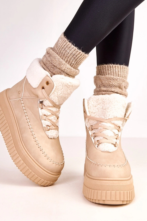 Rudi šilti sportiniai aulinukai ant...