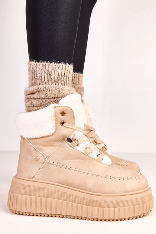 Rudi šilti sportiniai aulinukai ant...