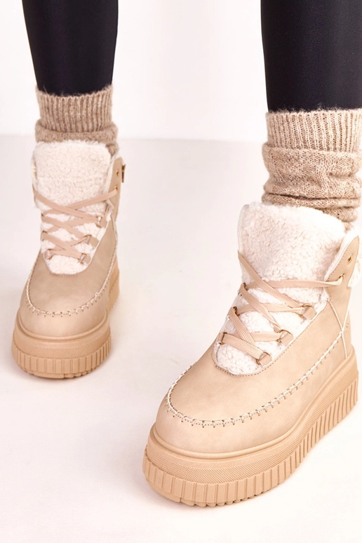 Rudi šilti sportiniai aulinukai ant...