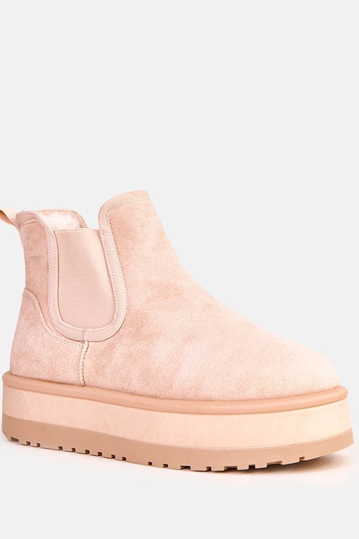 Smėliniai žemi snieguoti batai su...