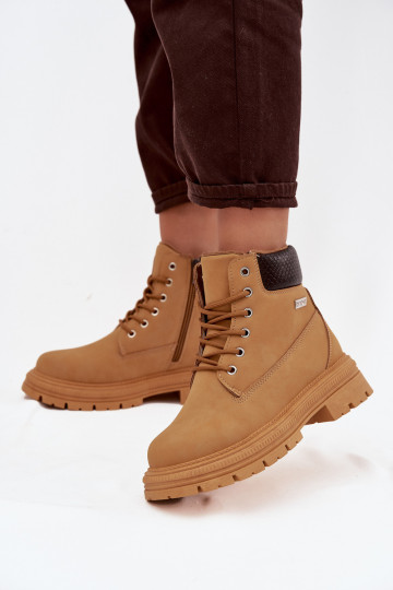 pašiltinti batai Moteriškas Į Pilį rudos spalvos Selinda 2