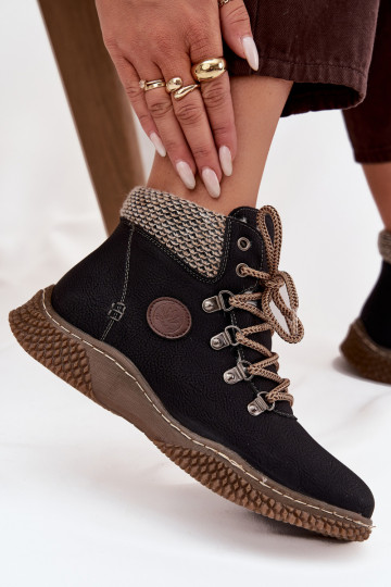 pašiltinti Aulinukai batai Moteriškas juodos spalvos Zenaya