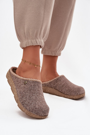 batai naminės Šlepetės Moteriškas Inblu ED000031 smėlio spalvos 2