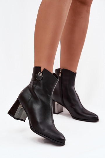 pašiltinti AulinukaisuĮjungtaturalnej Skóry su kulniukais Tai turiciejka K7203-04 juodos spalvos 2