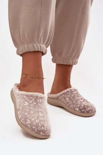 Šlepetės Moteriškas Love Inblu ET000032 smėlio spalvos 2