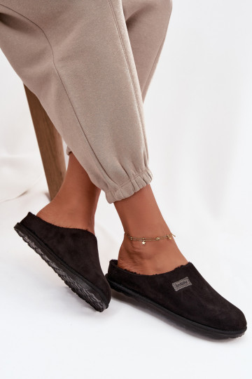 Šlepetės Moteriškas batai naminės Inblu CS000045 juodos spalvos