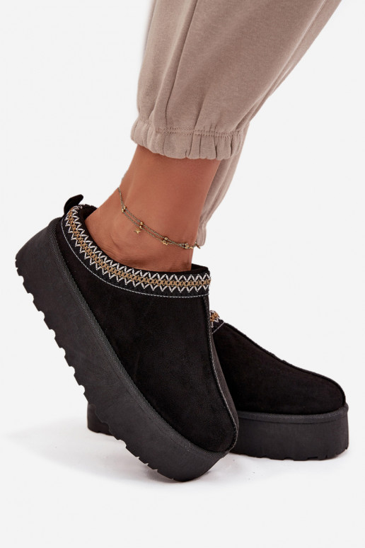 sniego batai Moteriškas Su puošniais Haftem juodos spalvos Jenira sniego batai Moteriškas Su puošniais Haftem juodos spalvos Jenira