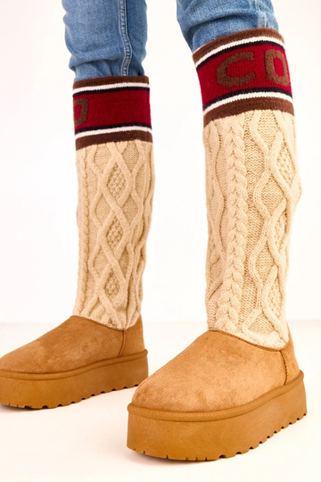 Rudi sniego batai su... 2