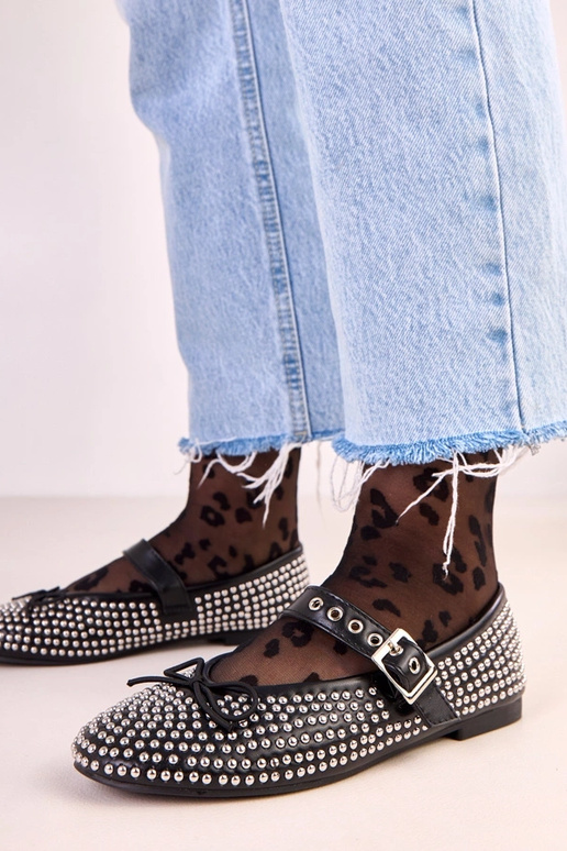 Juodos spalvos Mylie balerinės,... Juodos spalvos Mylie balerinės,...