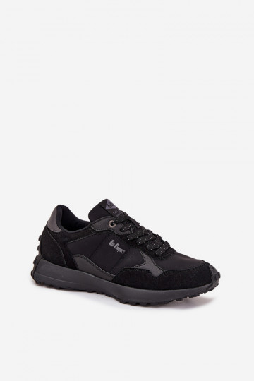 sportiniai bateliai Sneakers modelio batai Vyriški Lee Cooper LCJ-25-03-3796 juodos spalvos